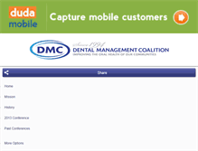 Tablet Screenshot of dmcnet.org